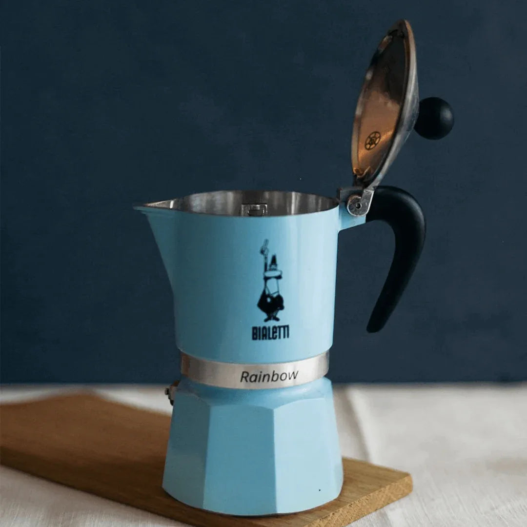 Bialetti Rainbow Aluminium Stovetop Coffee Maker - Bobobiy