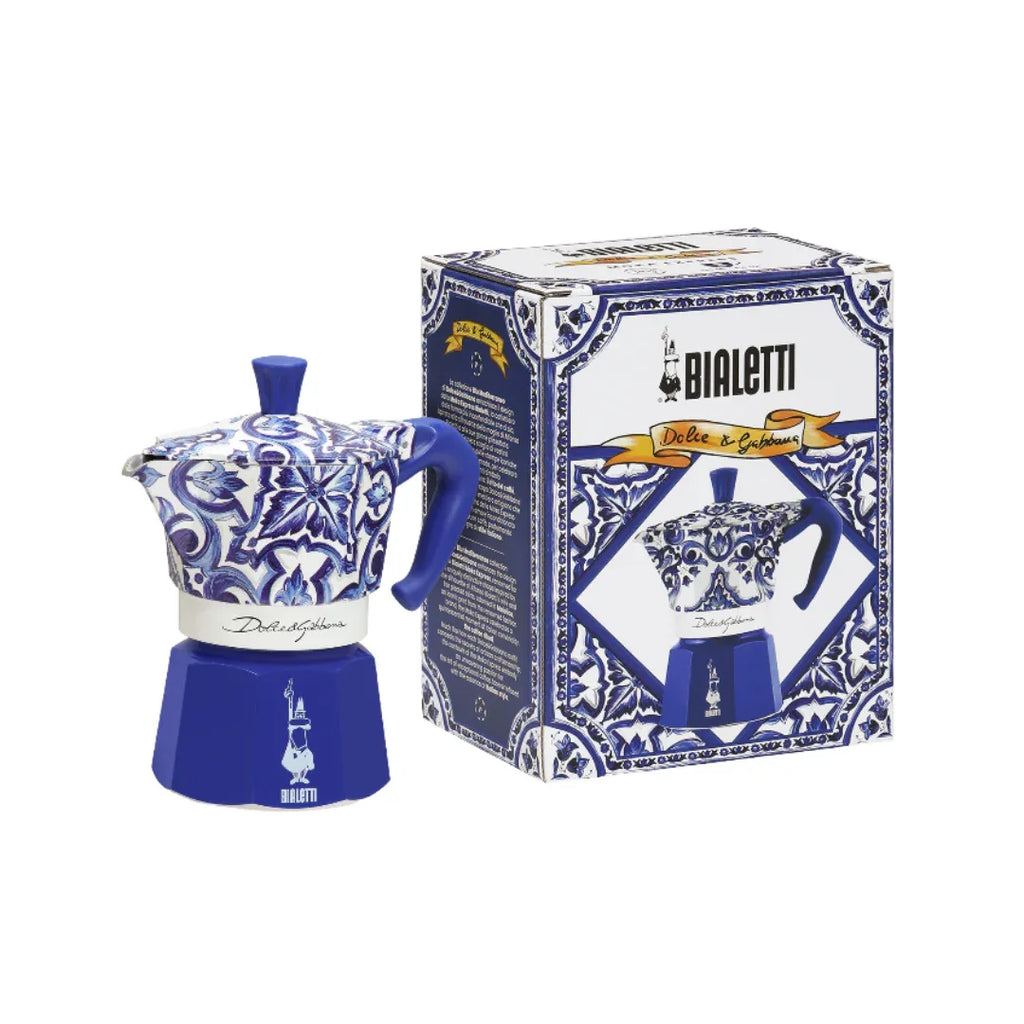 Bialetti X Dolce&Gabbana Blue Mediterranean Moka Express - Bobobiy