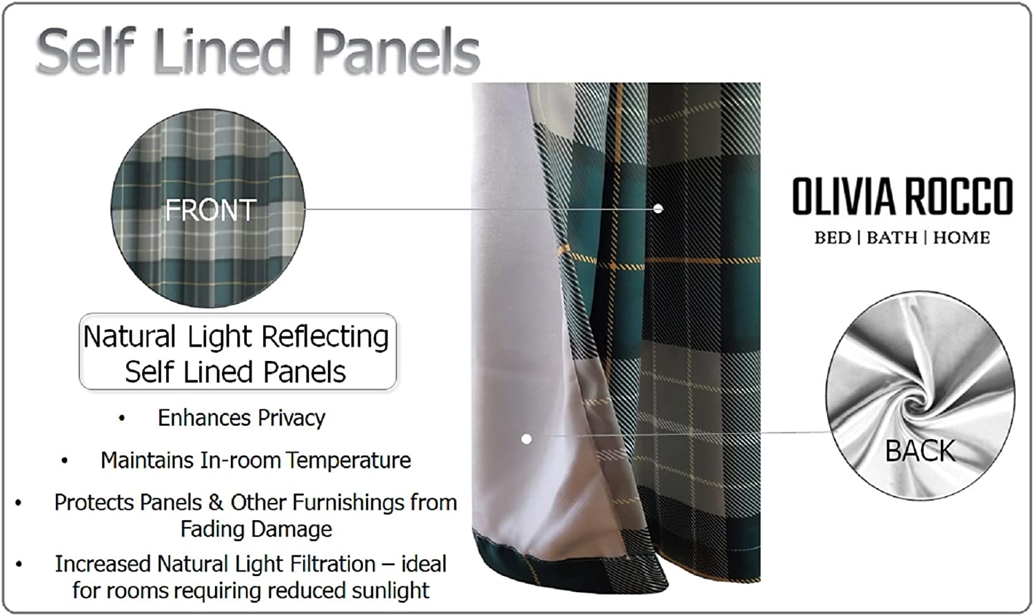 Blackout Thermal Curtains with Check and Marble Design Energy Saving Light Blocking Panels Multiple Sizes and Colours
