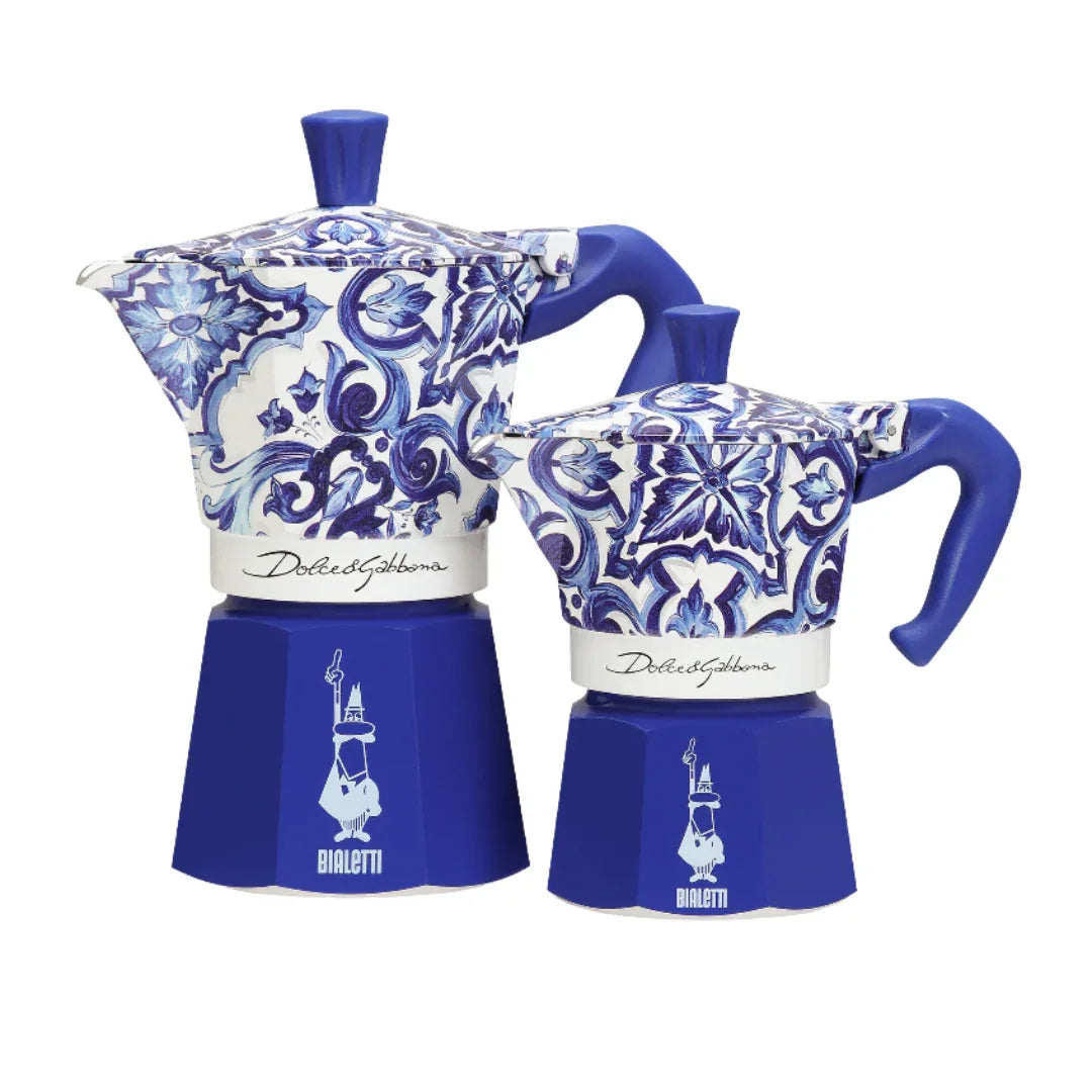 Bialetti X Dolce&Gabbana Blue Mediterranean Moka Express - Bobobiy