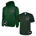 Uneek Hoodie & T-Shirts Bundle - 7 Items