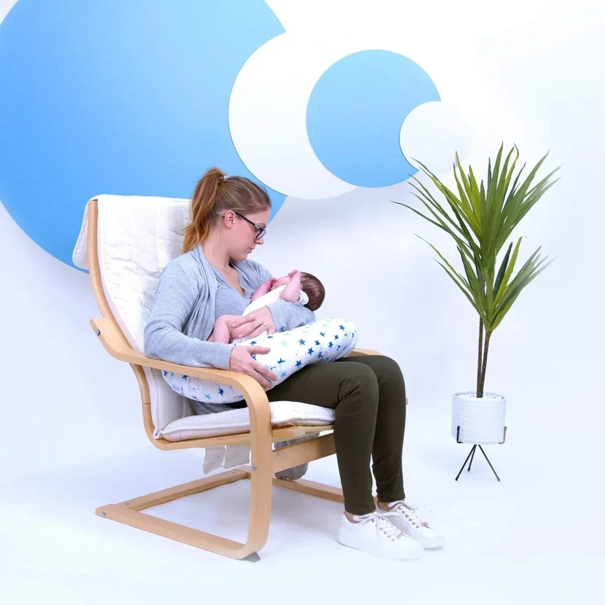 breast-feeding-maternity-nursing-pillow-little-star-blue-401976 - Bobobiy