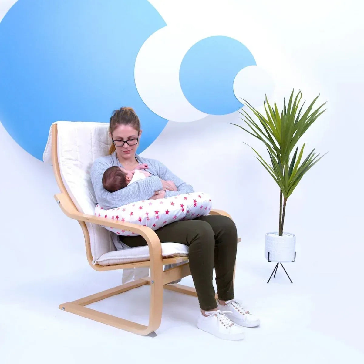 breast-feeding-nursing-pillow-little-pink-star-cover-only-712151 - Bobobiy