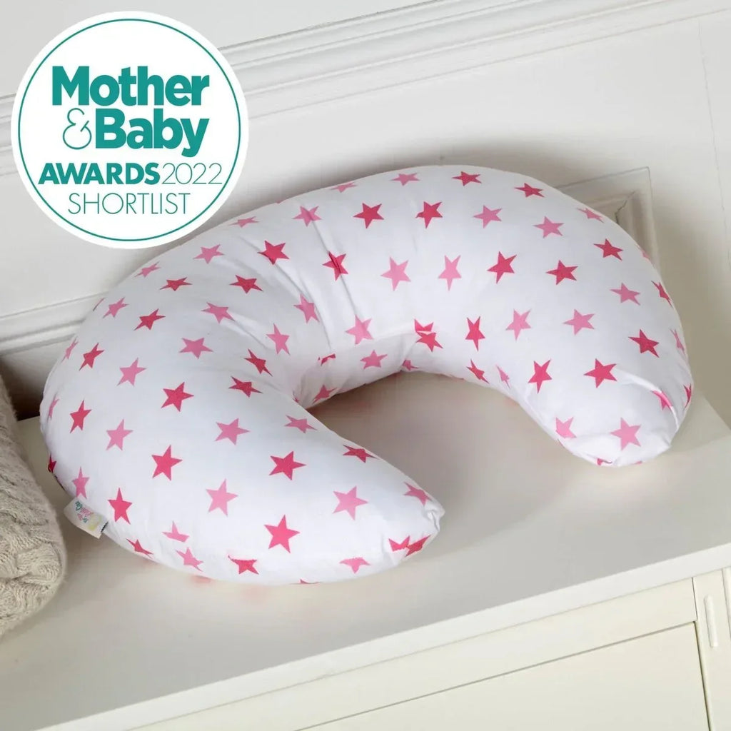 breast-feeding-nursing-pillow-little-pink-star-cover-only-787284 - Bobobiy