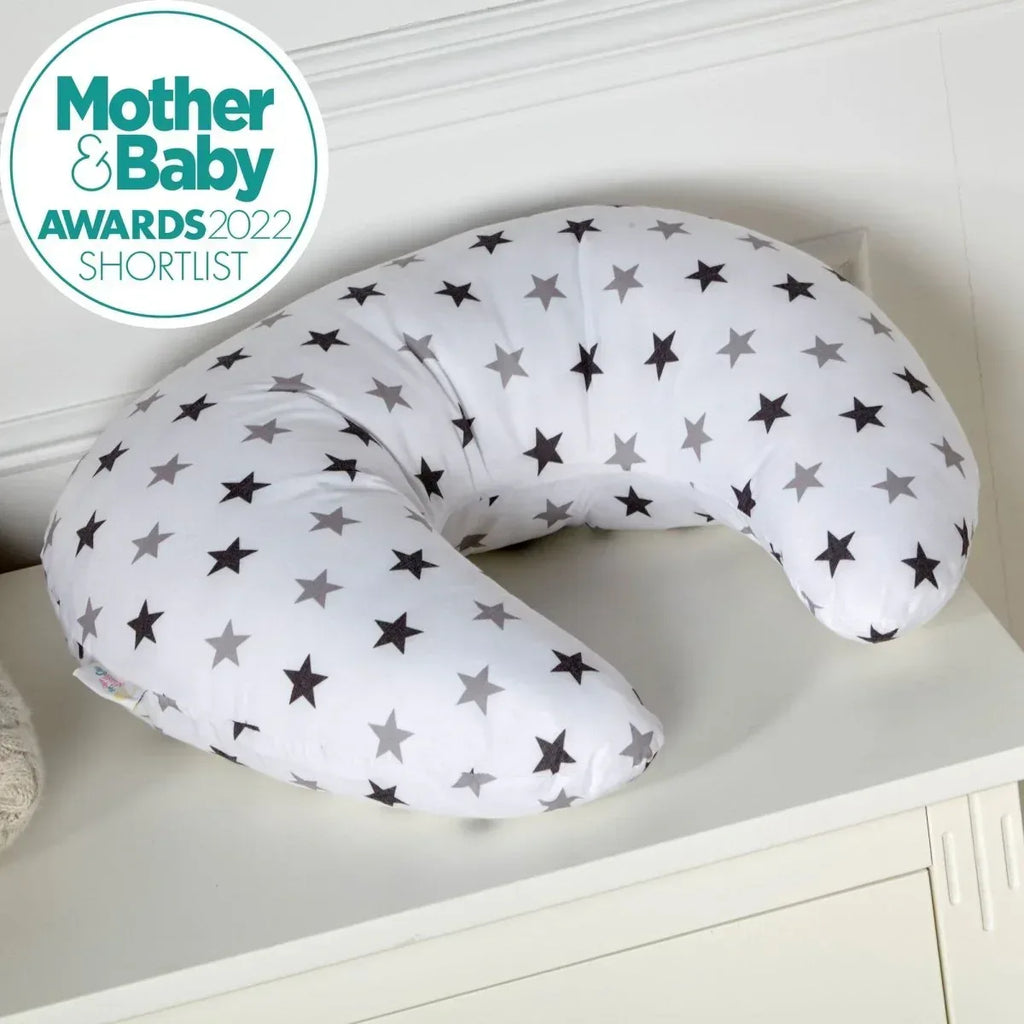 breast-feeding-nursing-pillow-silver-twinkle-cover-only-633805 - Bobobiy