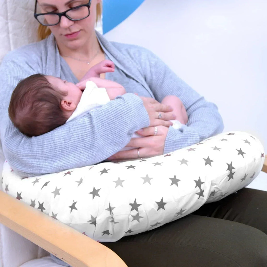 breast-feeding-nursing-pillow-silver-twinkle-cover-only-642406 - Bobobiy