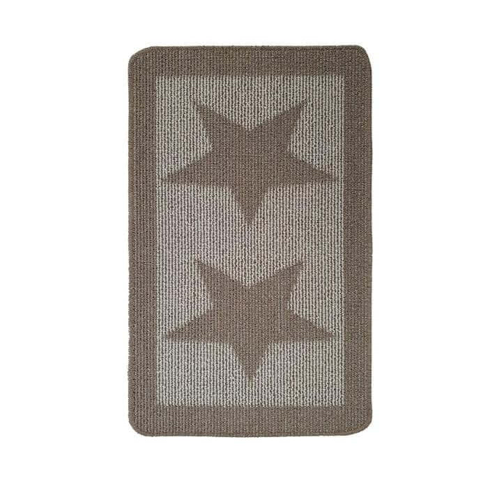 Washable Mat and Runner Star Design