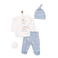 HelloBaby Boy 5 Piece Newborn Gift Set - Blue