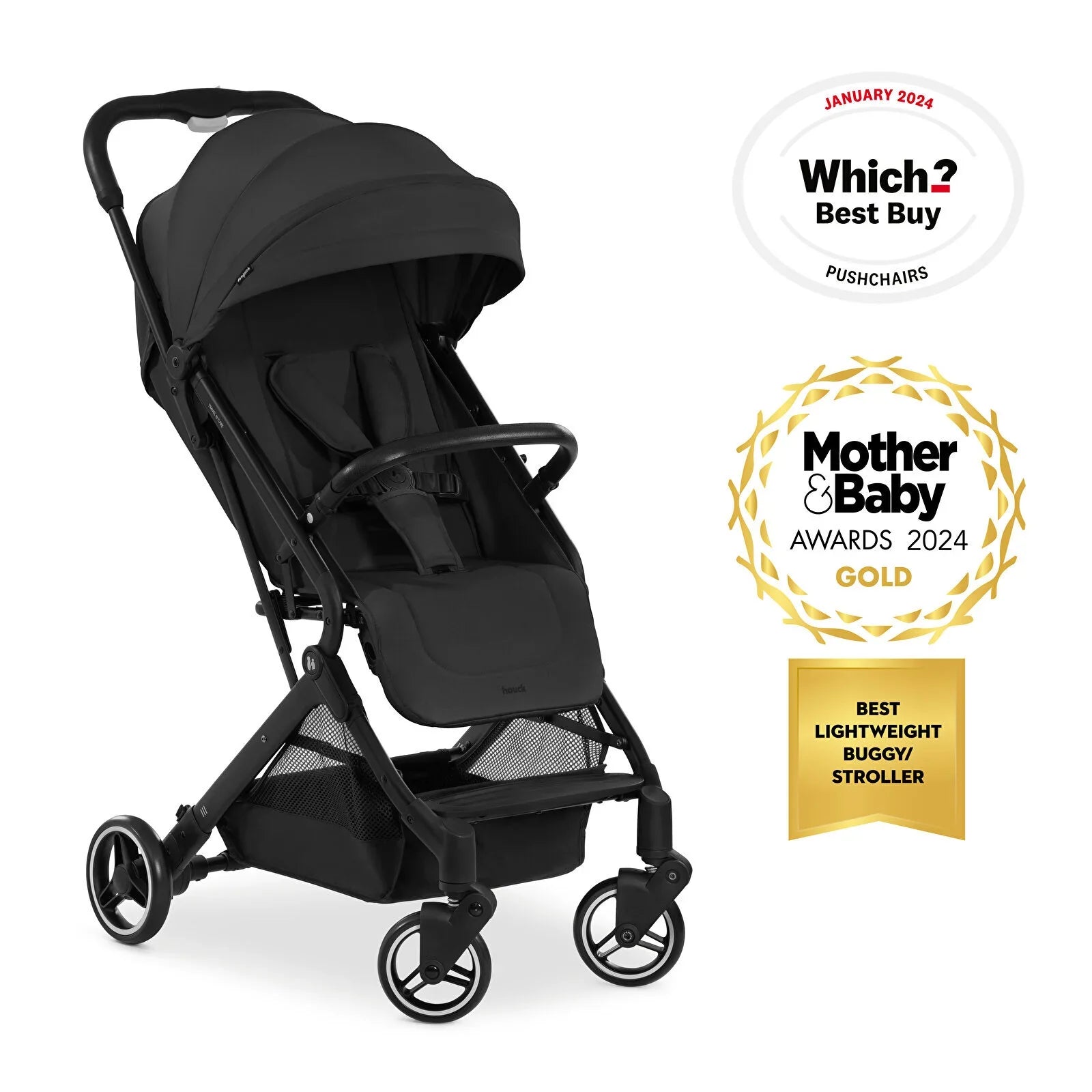 Hauck Travel N Care Pushchair - Black