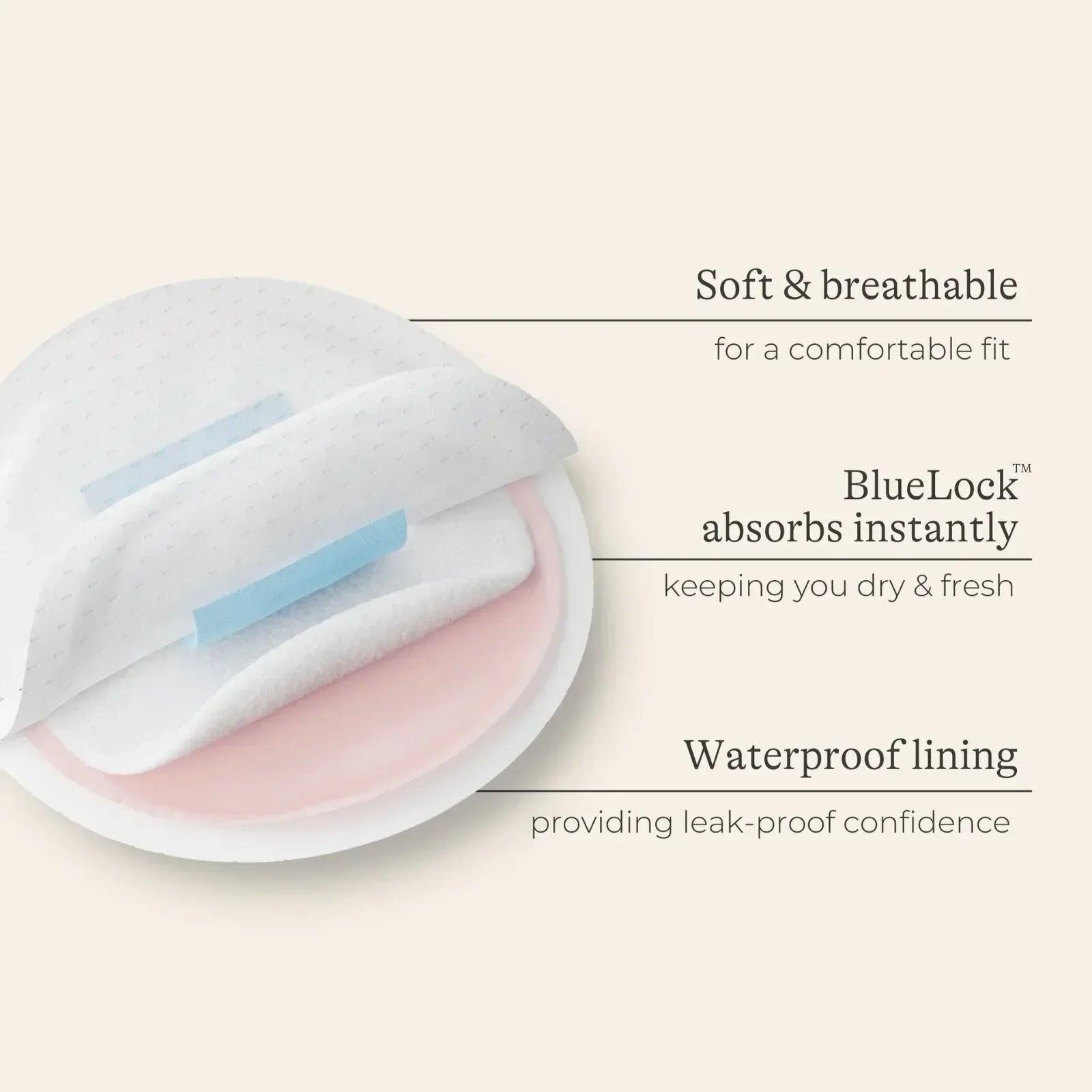 Lansinoh Ultra Thin Stay Dry Nursing Breast Pads 60 pcs