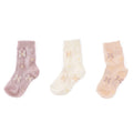 HelloBaby Ankle Socks 3 pcs - Pink - Bobobiy