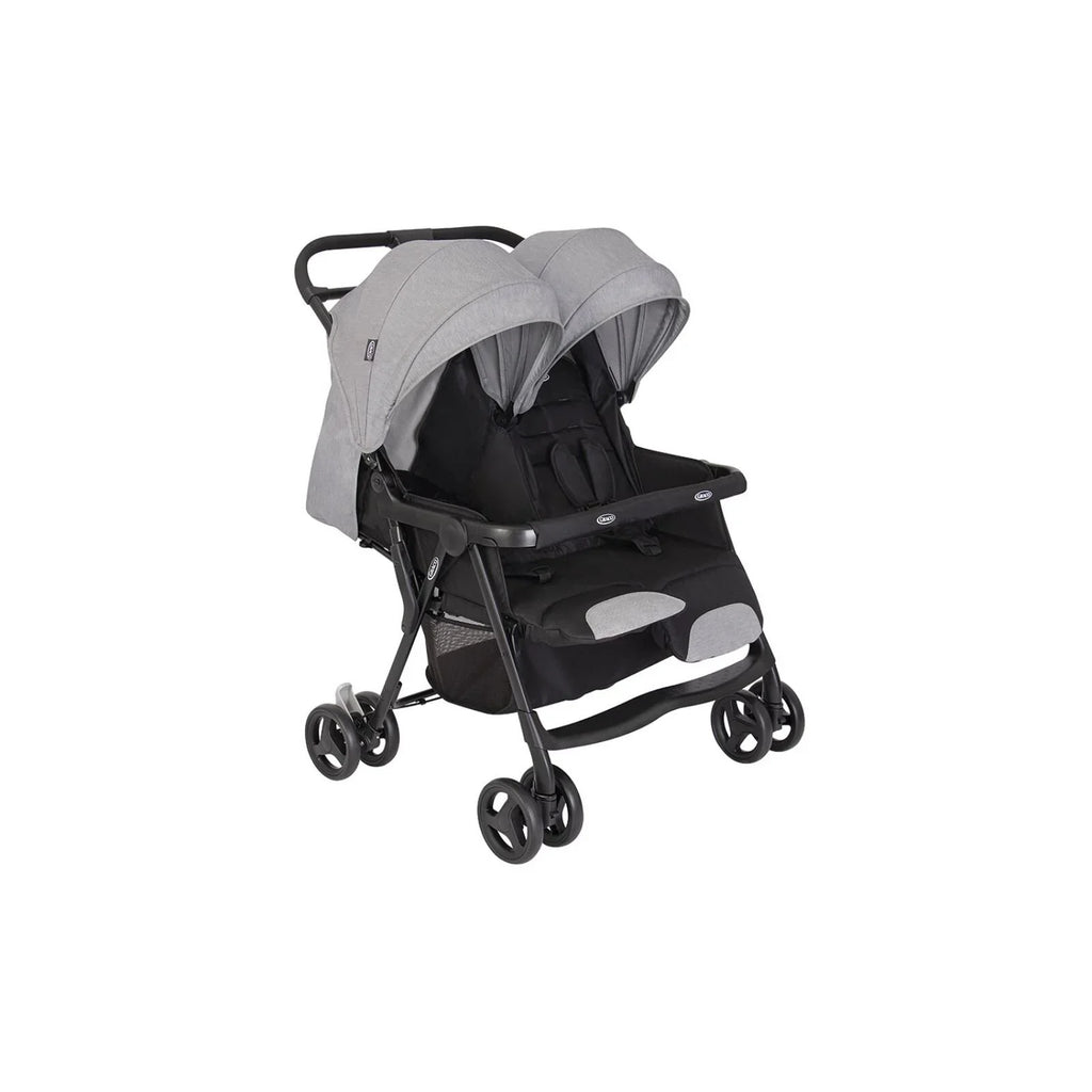 Graco DuoRider Double Pushchair - Steeple Grey