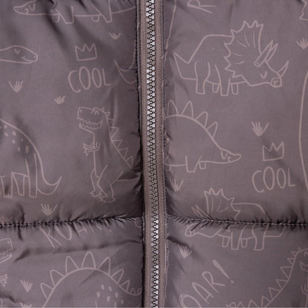 HelloBaby Coat - Brown Printed - Bobobiy