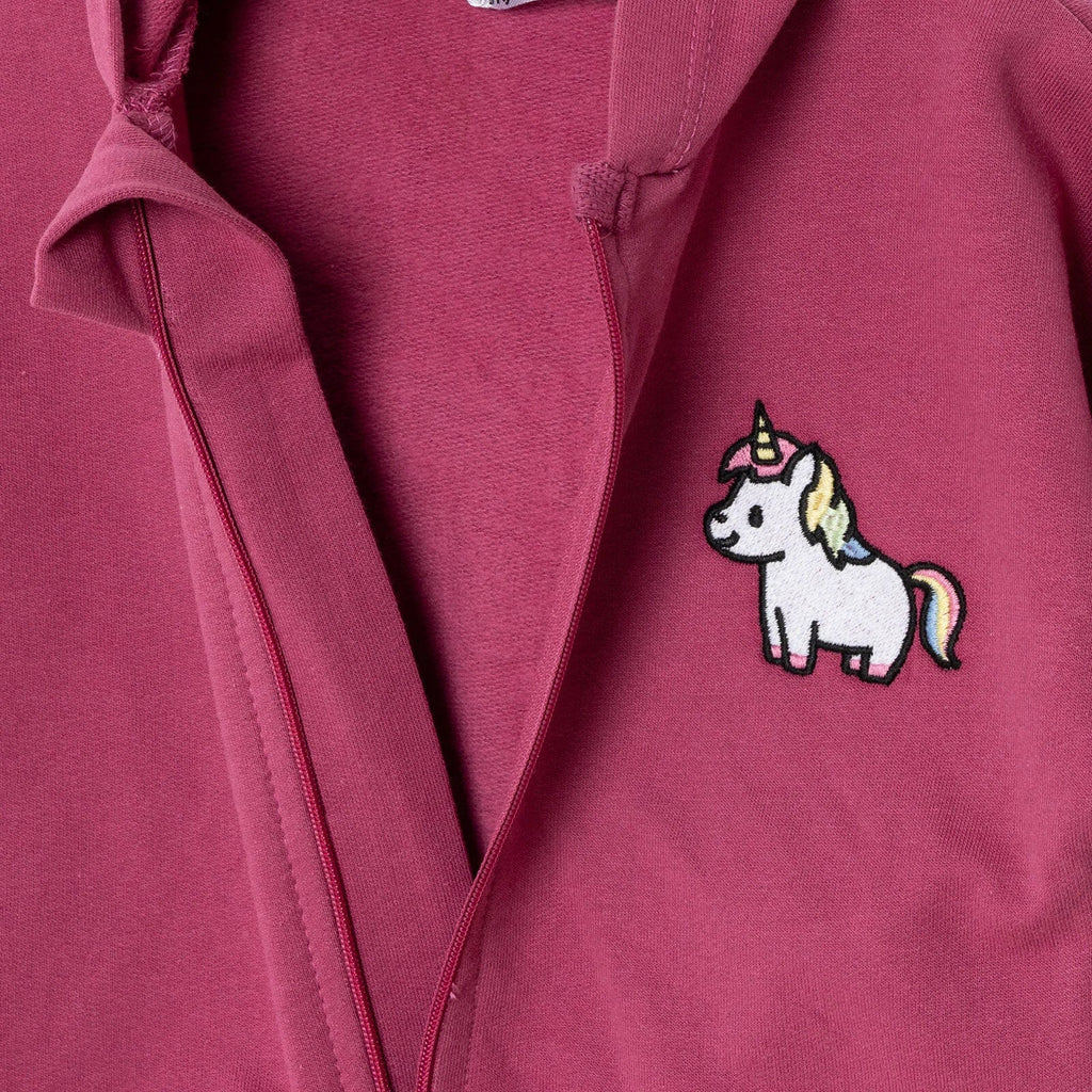 HelloBaby Newborn Girl Cardigan - Damson