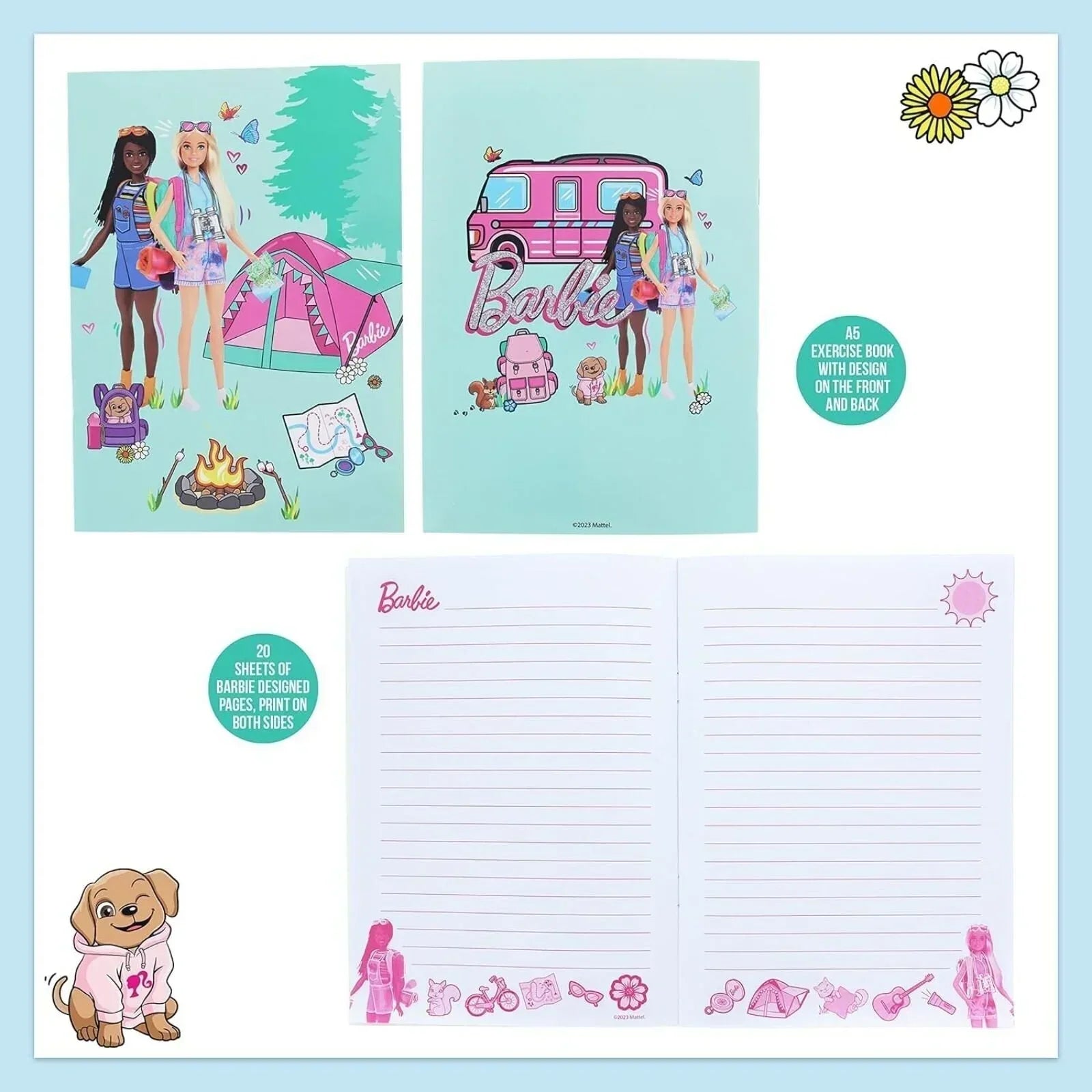 Barbie Super Stationery Set - Bobobiy