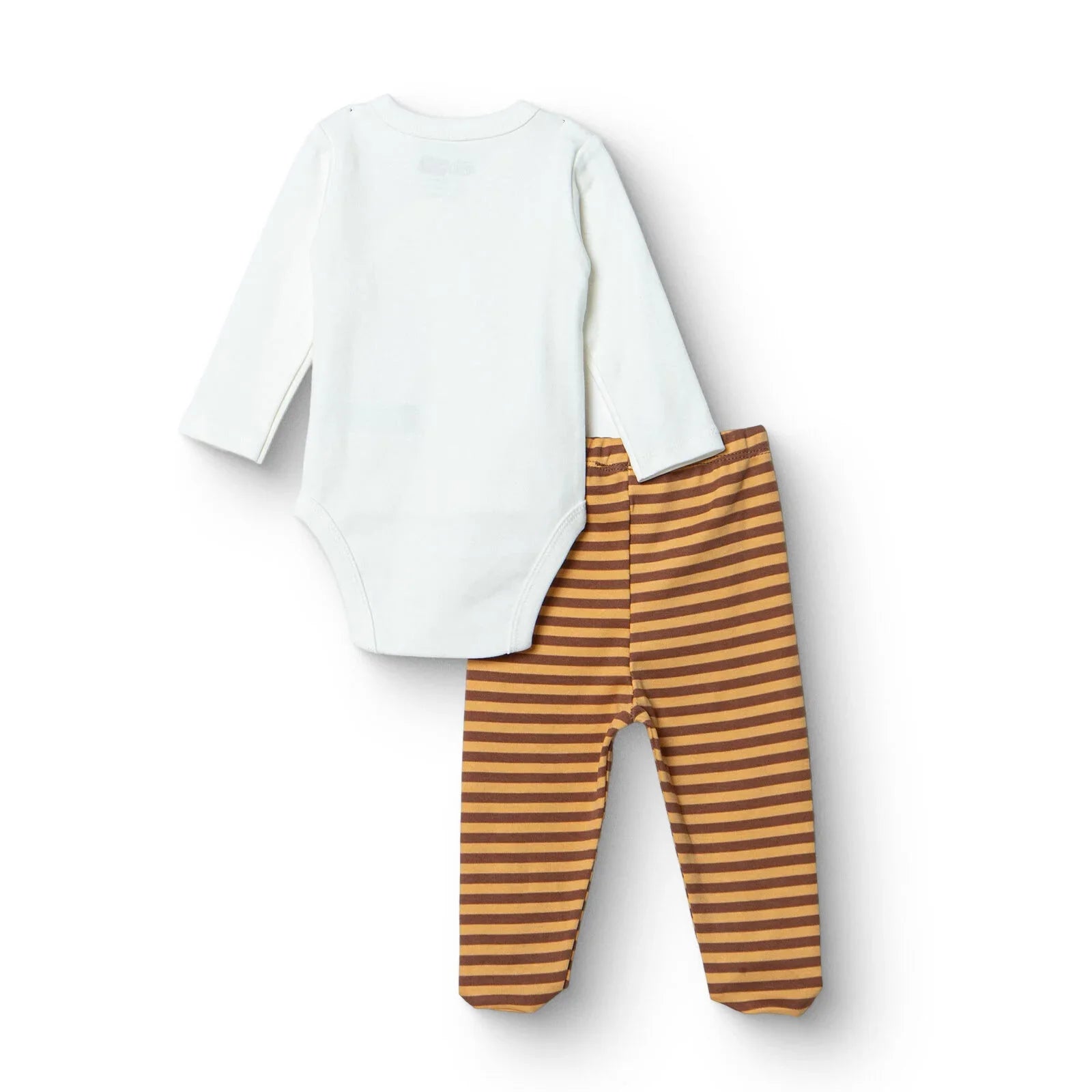 HelloBaby Newborn Body-Footed Bottom - Ecru