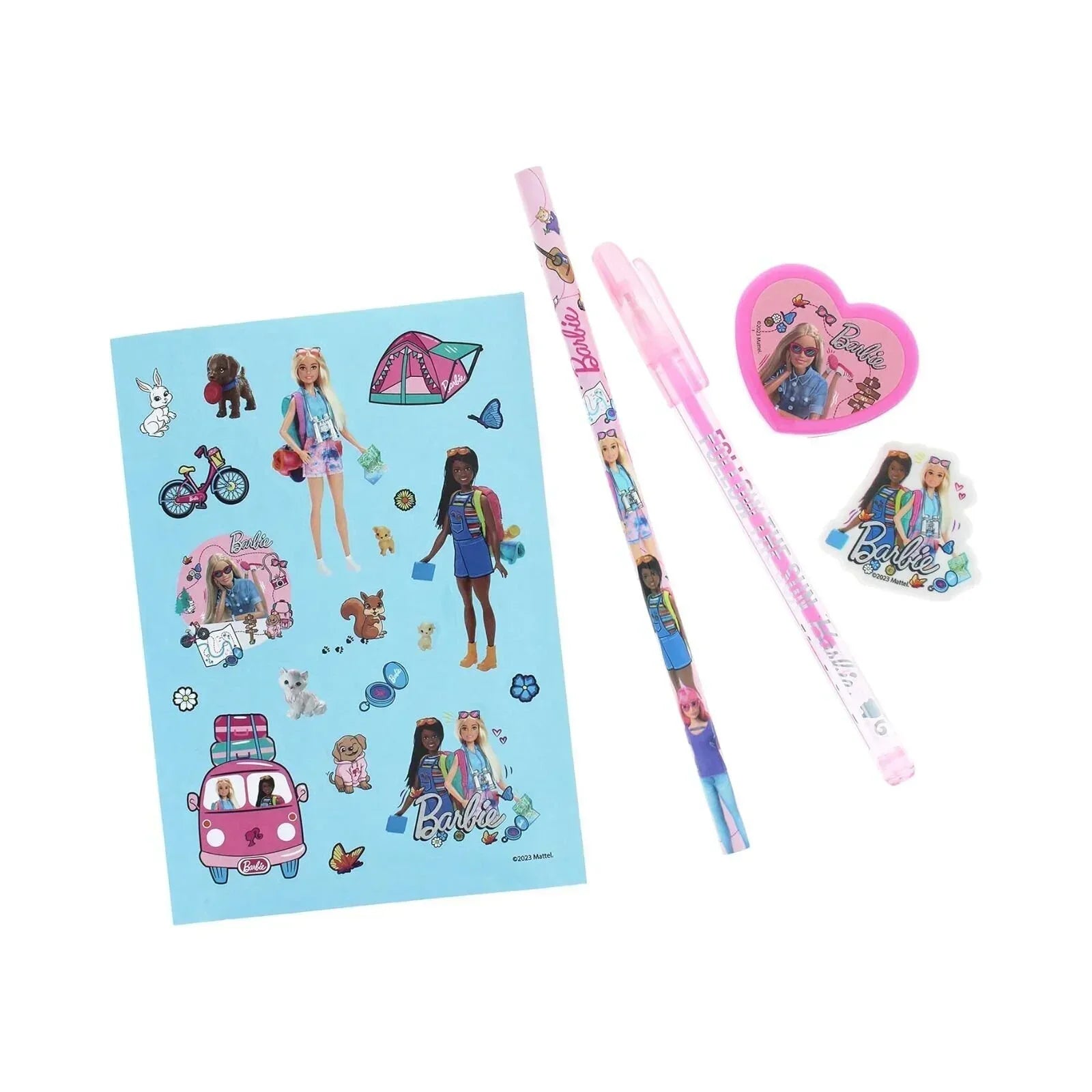 Barbie Super Stationery Set - Bobobiy