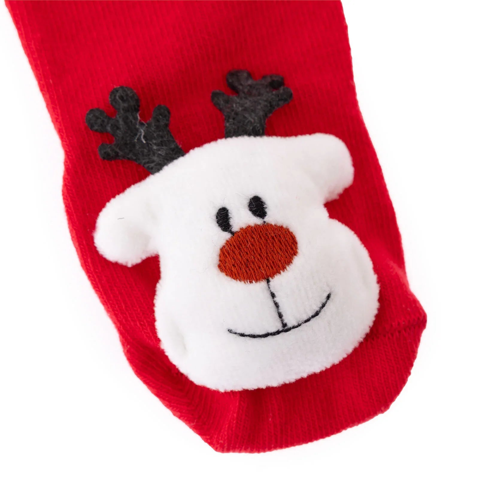 HelloBaby Christmas Baby Girl Socks - Red