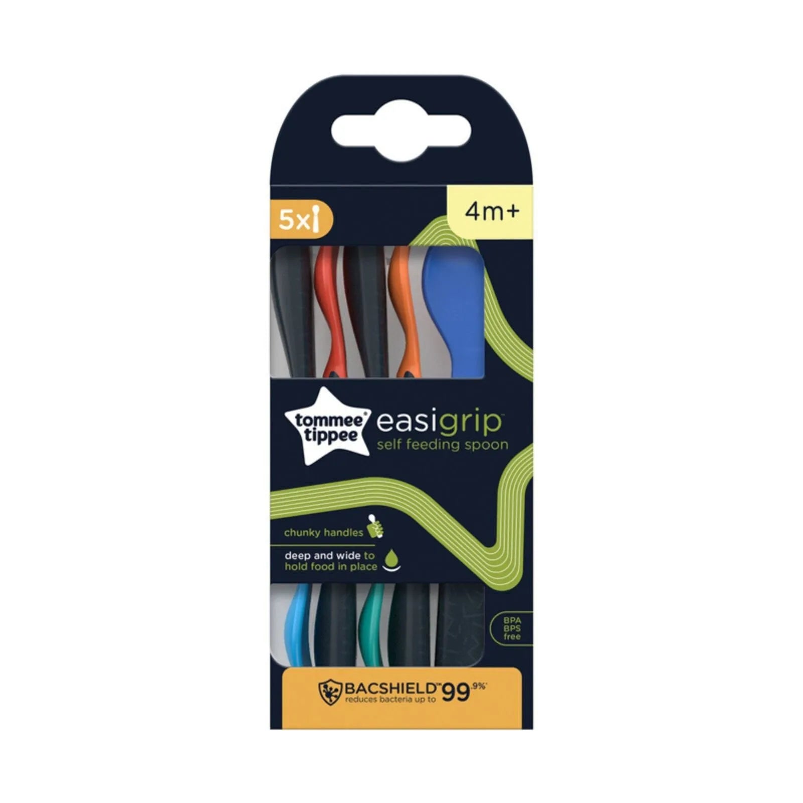 Tommee Tippee Design Feeding Spoons Pack of 5