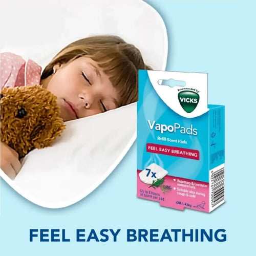Vicks Rsmry & Lvndr Scent Pads - Bobobiy