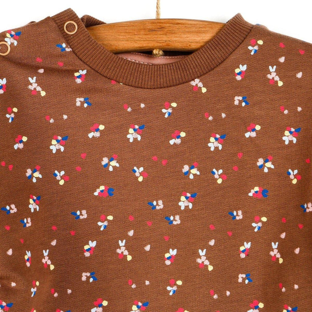 Tuffy Sweatshirt-Leggings - Light Brown - Bobobiy