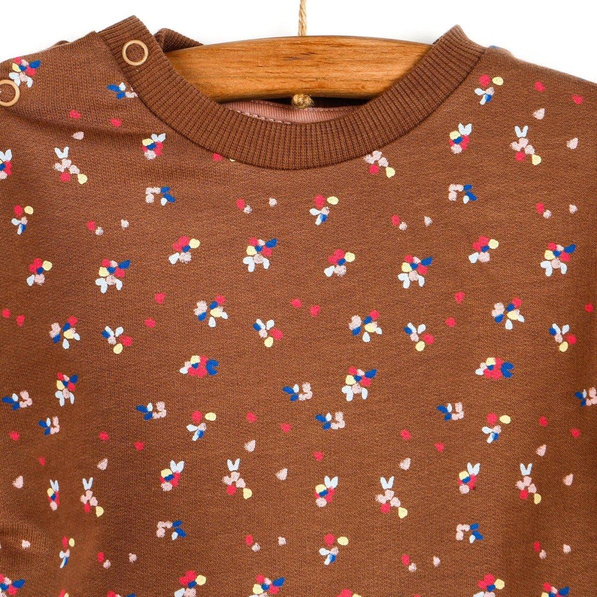 Tuffy Sweatshirt-Leggings - Light Brown - Bobobiy