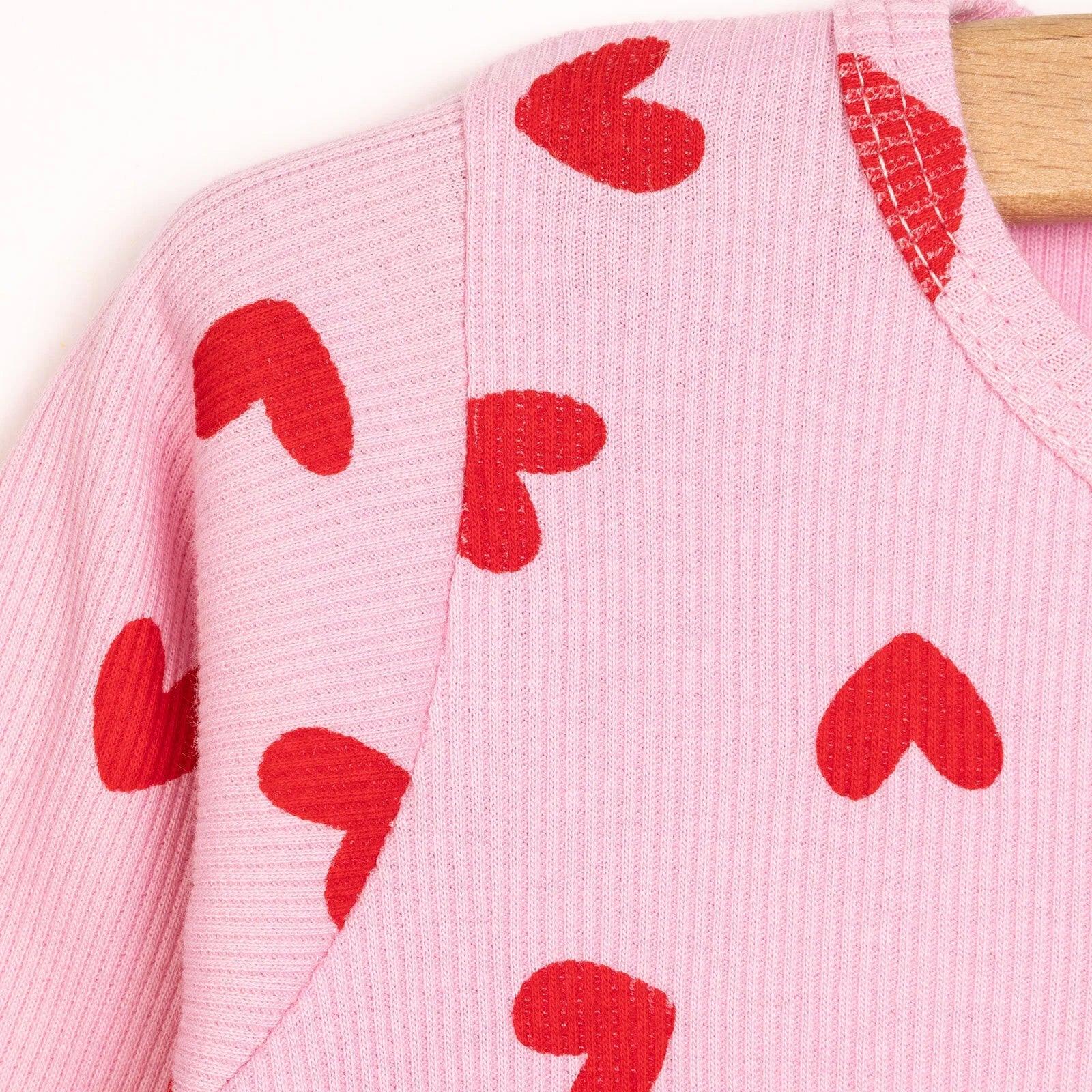 HelloBaaby Baby Girl Long sleeve Pyjamas Set - Pink - Bobobiy