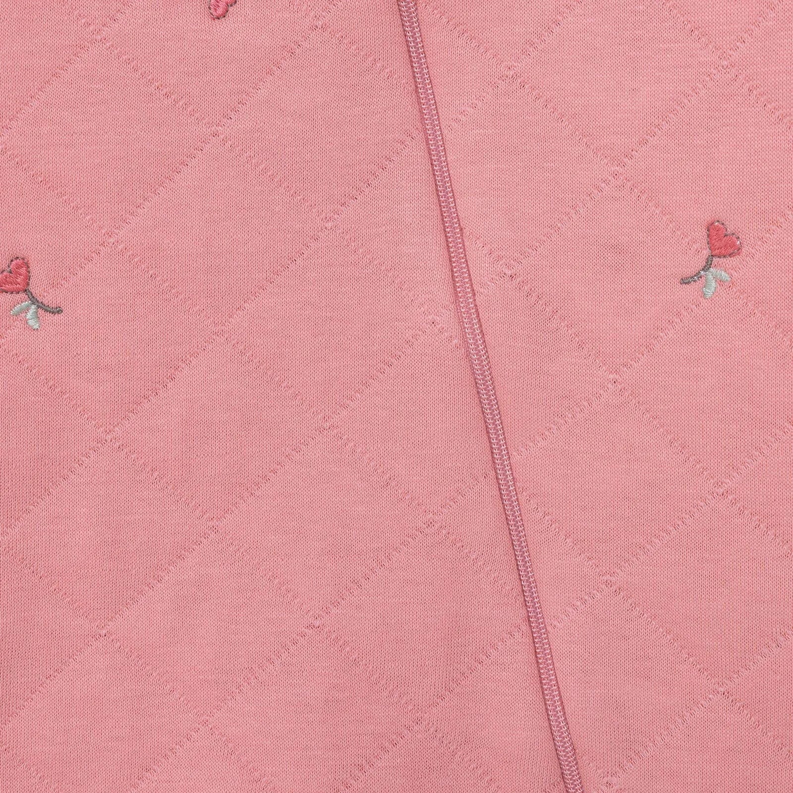 Bebetto Newborn Footless Jumpsuit - Light Rose