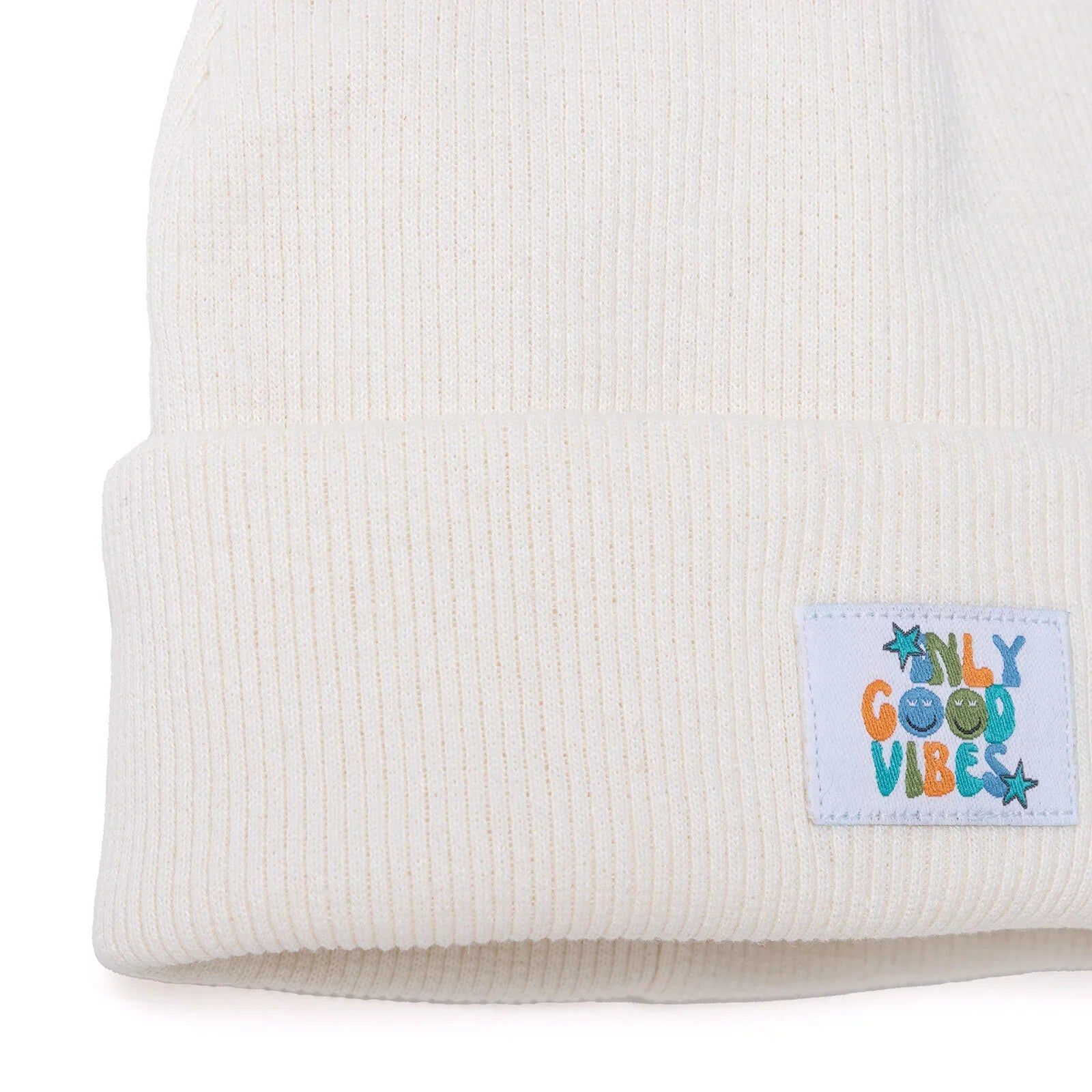 HelloBaby Beanie - Ecru