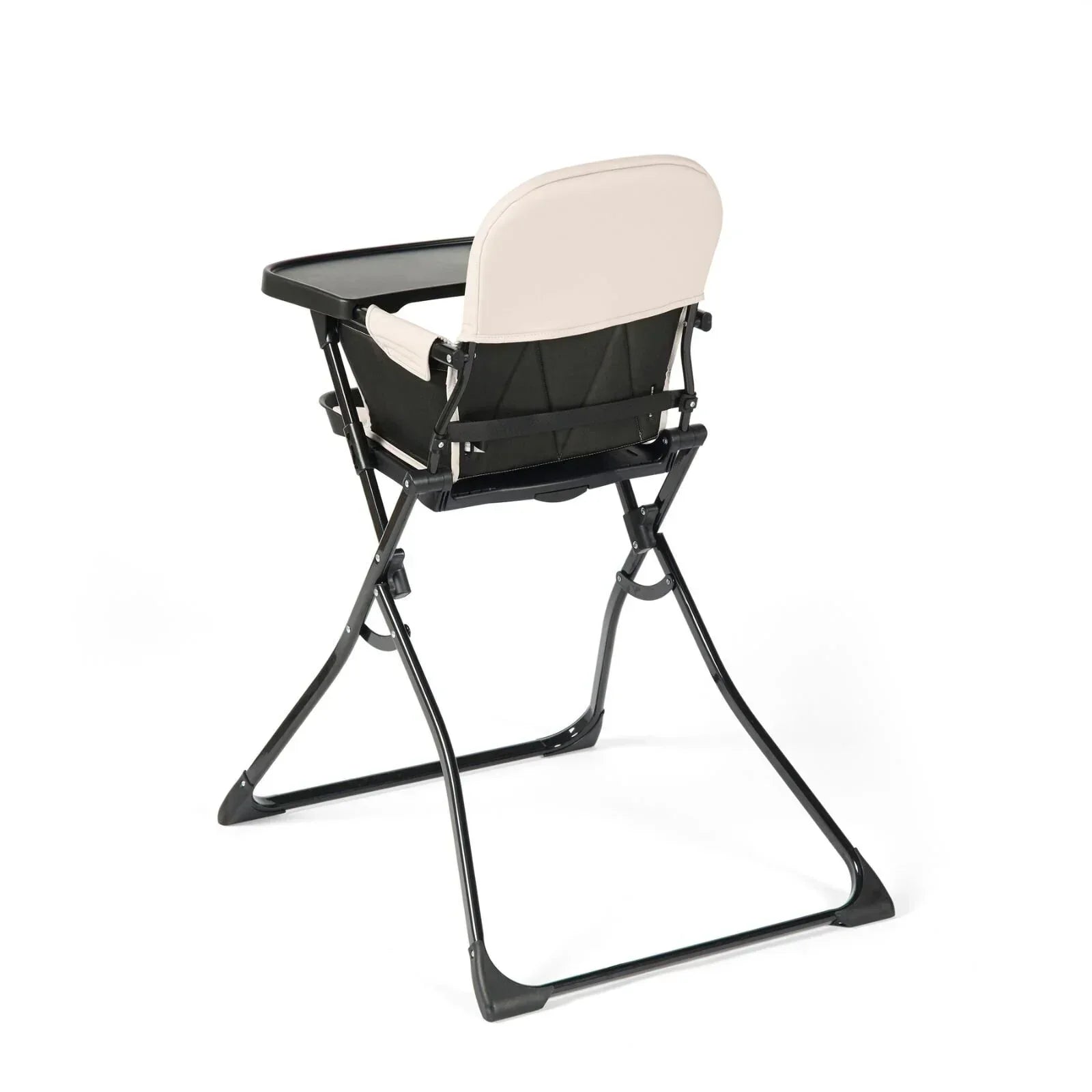 Ickle Bubba Flip Magic Fold Highchair - Pearl Grey - Bobobiy