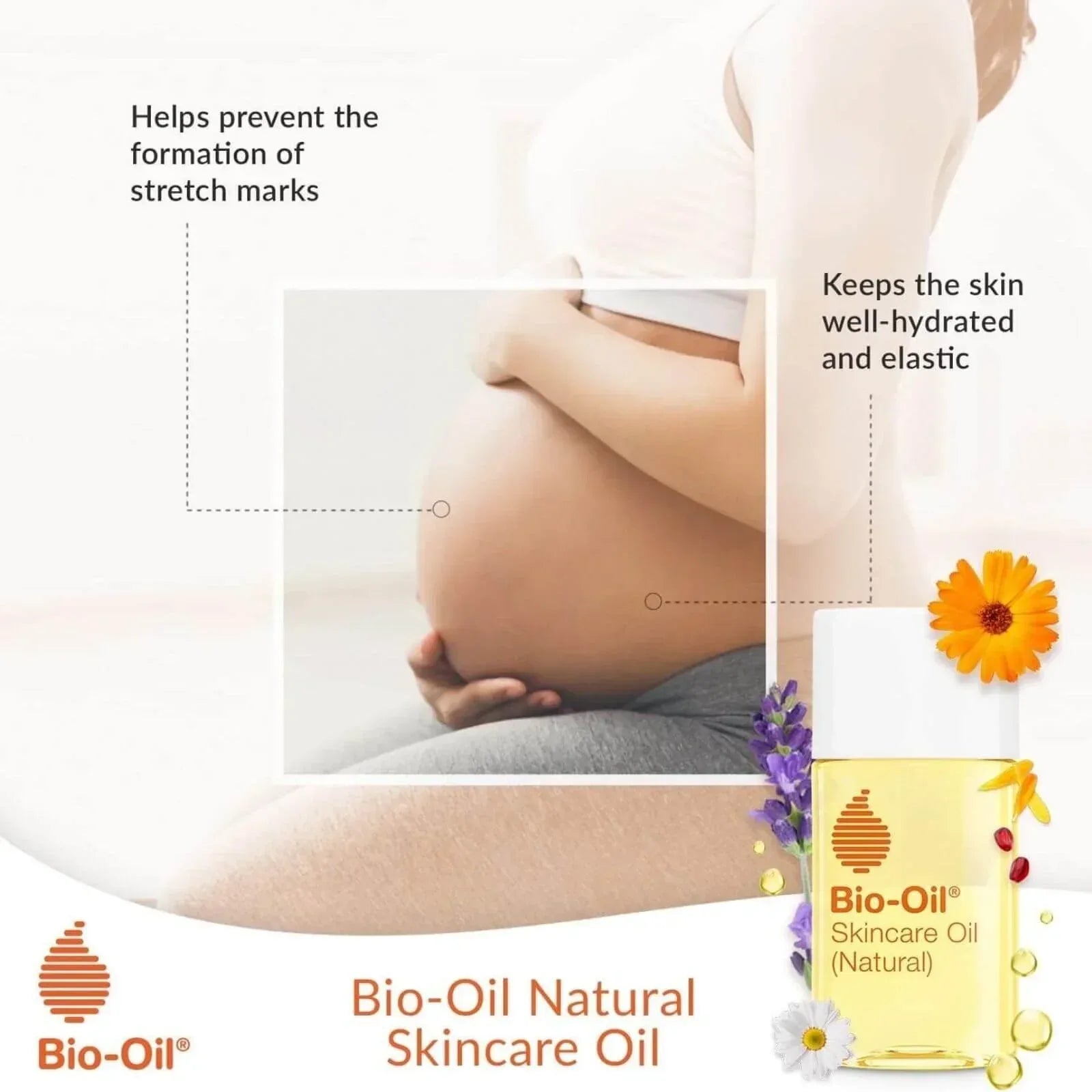 Bio-Oil Natural Skincare Oil 200ml - Bobobiy