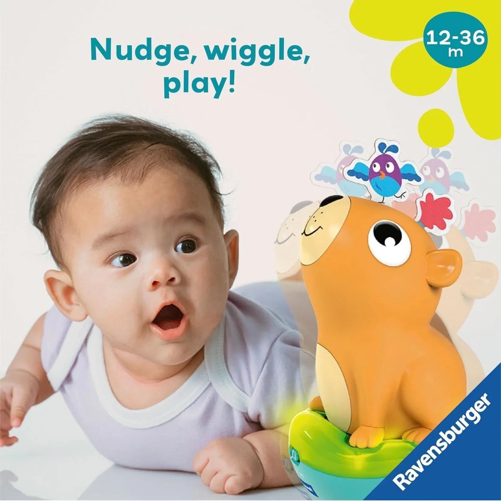 Play+ Push & Listen Roly Poly Capybara