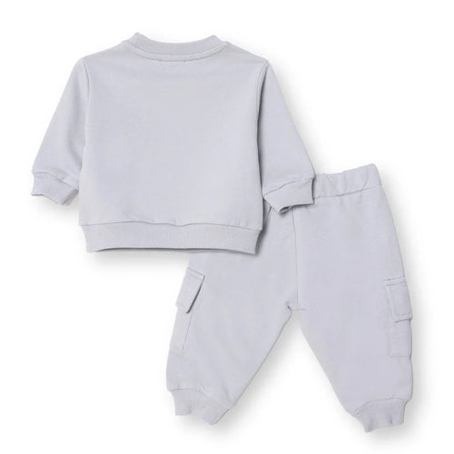 HelloBaby Jogging Set - Grey - Bobobiy