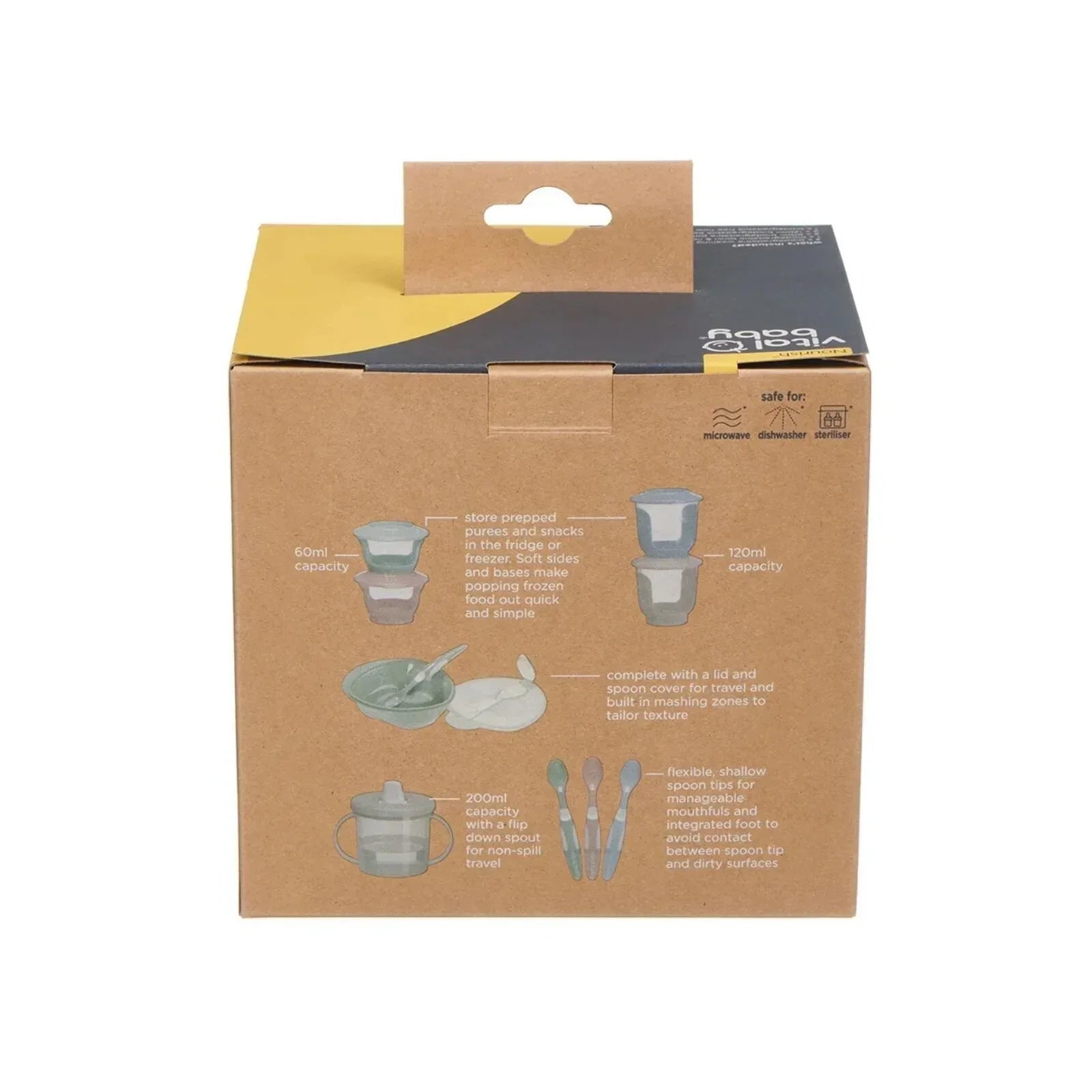 Vital Baby Nourish Start Weaning Kit - Natural - Bobobiy