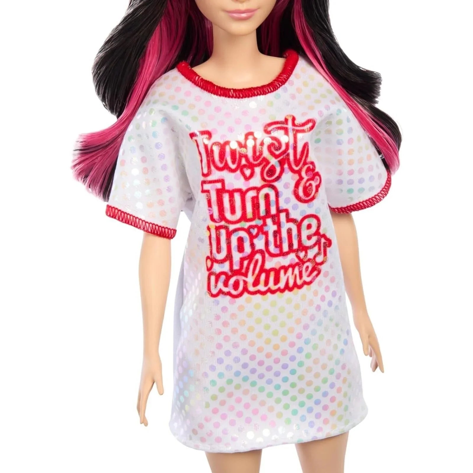 Barbie Fashionista Twisty Turn Up the Volume Doll