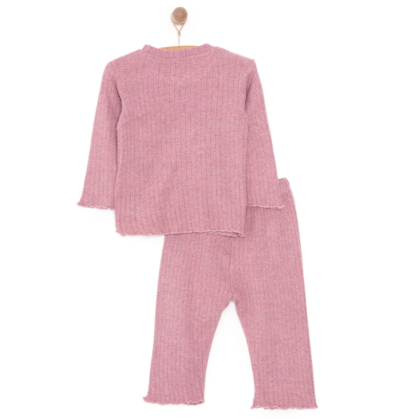 HelloBaby  Baby Girl Long Sleeve Pyjamas Set - Light Pink
