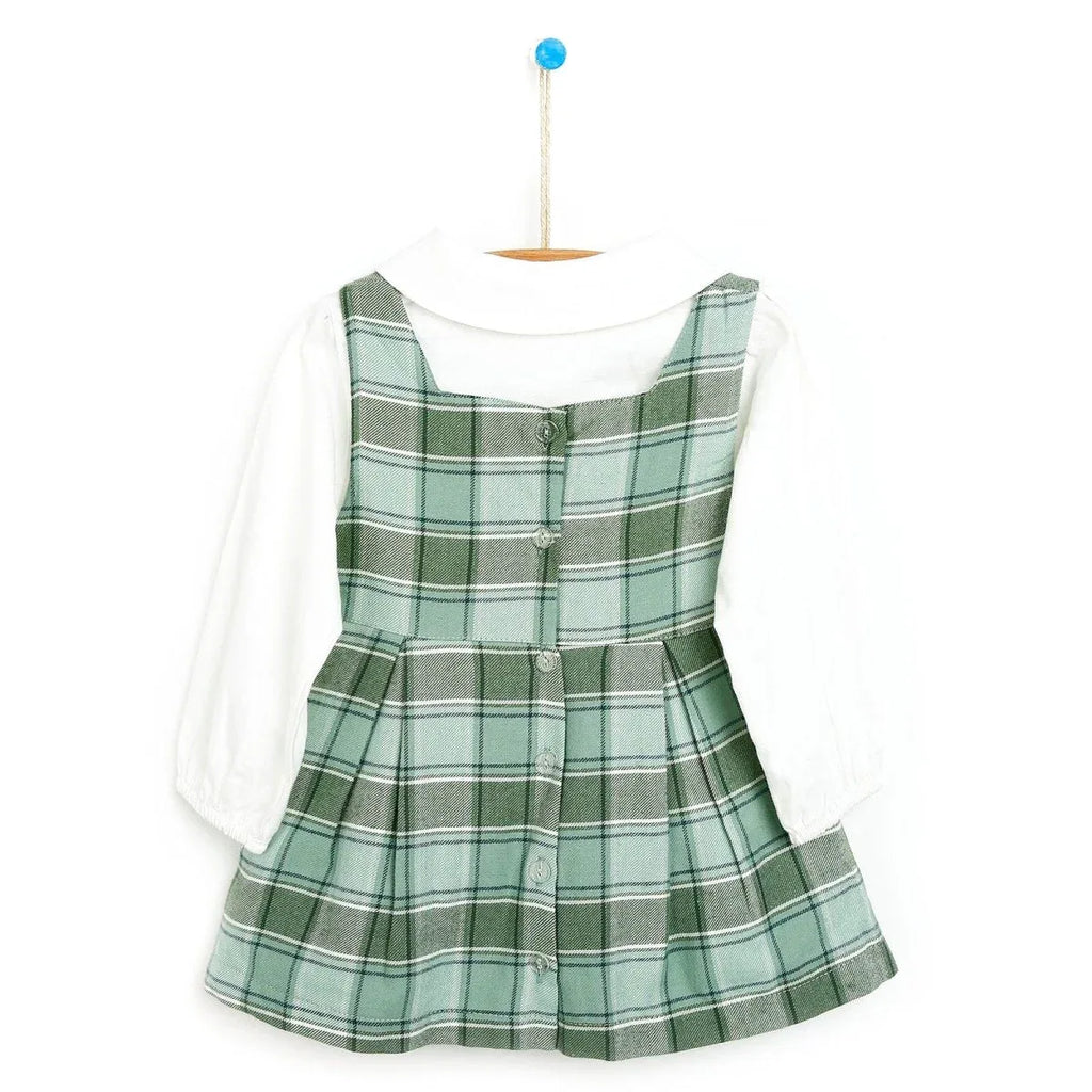 BabyZ Salopette Skirt - Sweatshirt - Light Green - Bobobiy