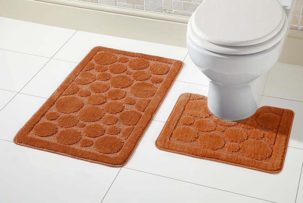 Cali Bath Mat Set Luxury Super Soft Non-Slip Ultra Absorbent Bathroom Mats in Multiple Colours and Sizes for Comfort and Safety