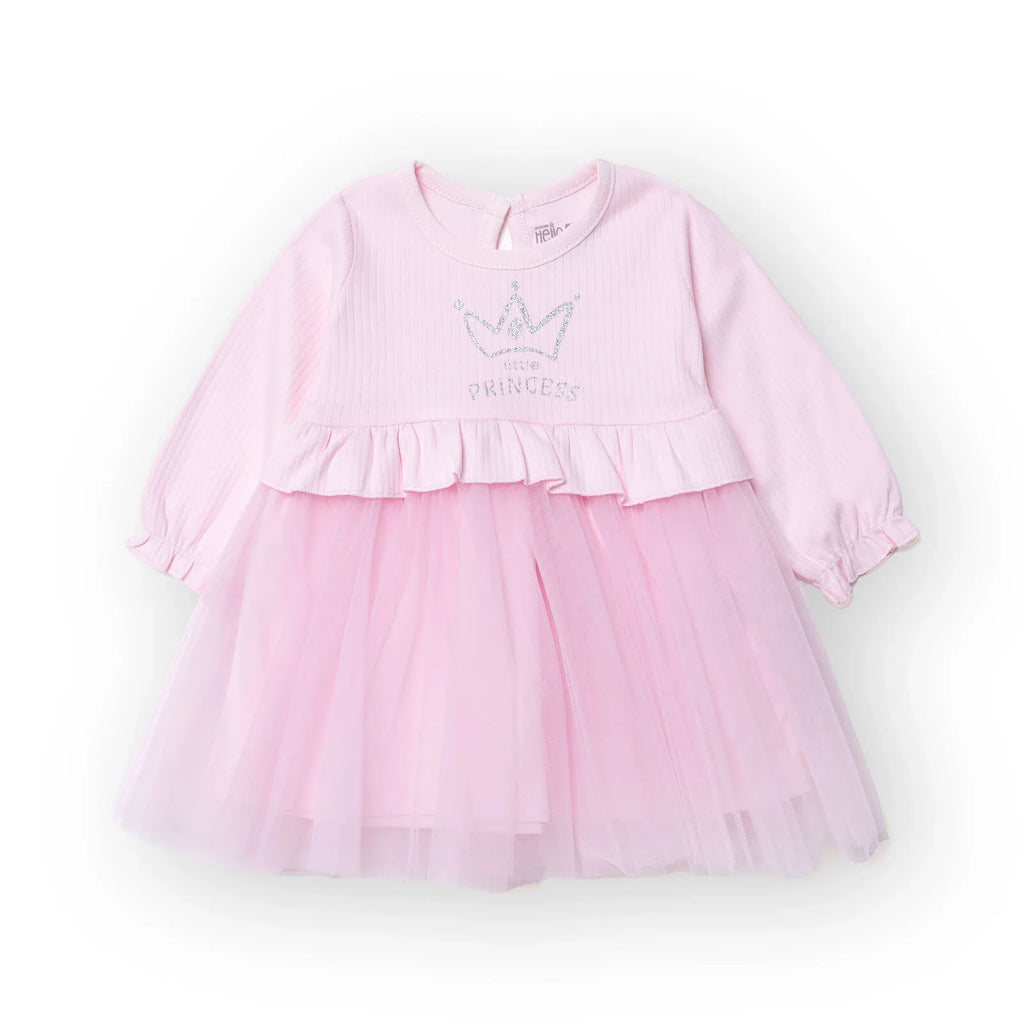 HelloBaby Newborn Dress - Light Pink