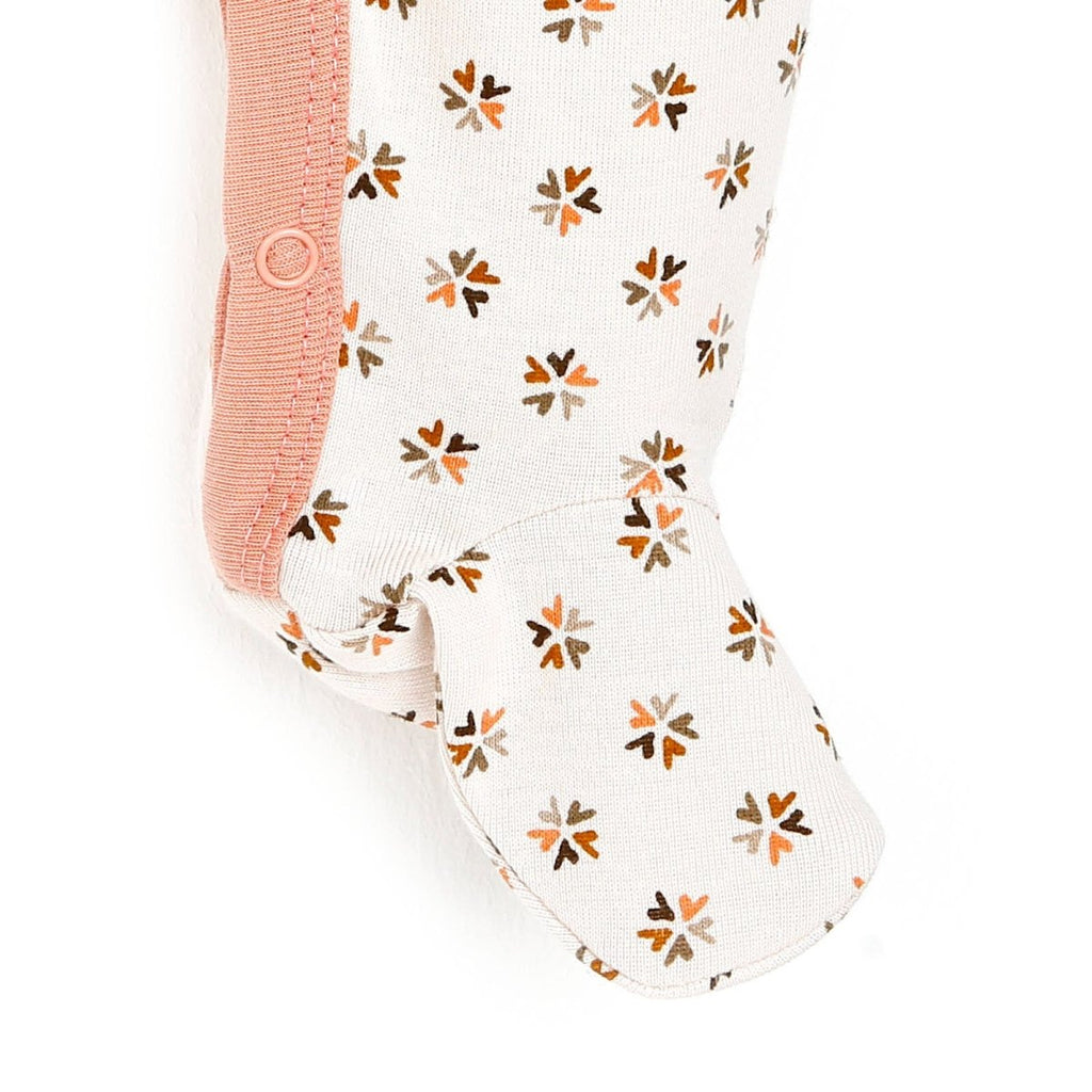 Motherlove Newborn Organic Footed Jumpsuit - Pink