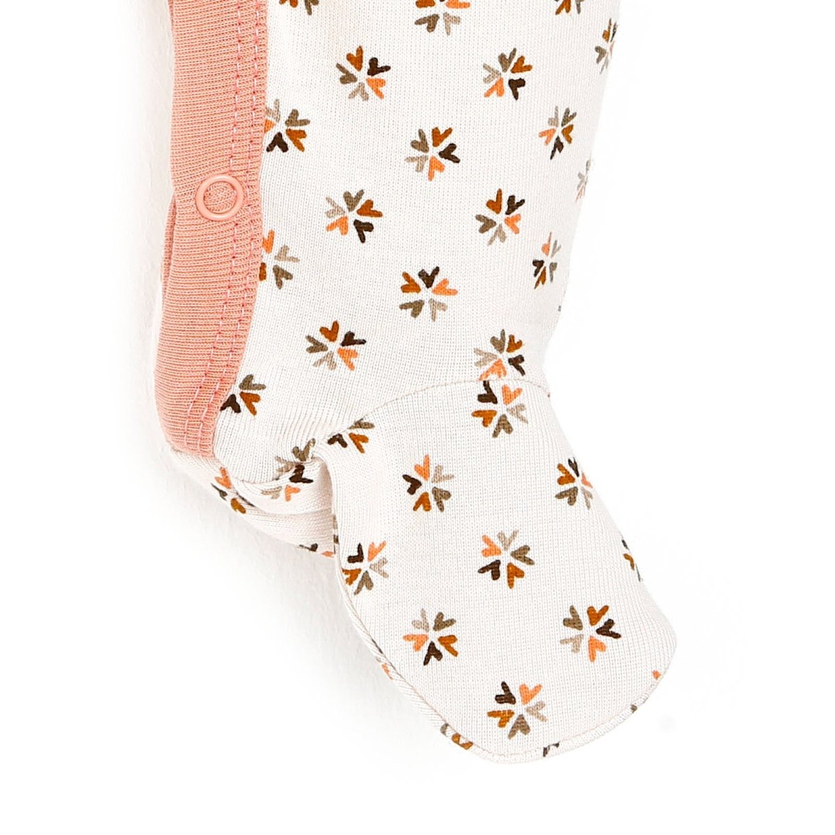 Motherlove Newborn Organic Footed Jumpsuit - Pink