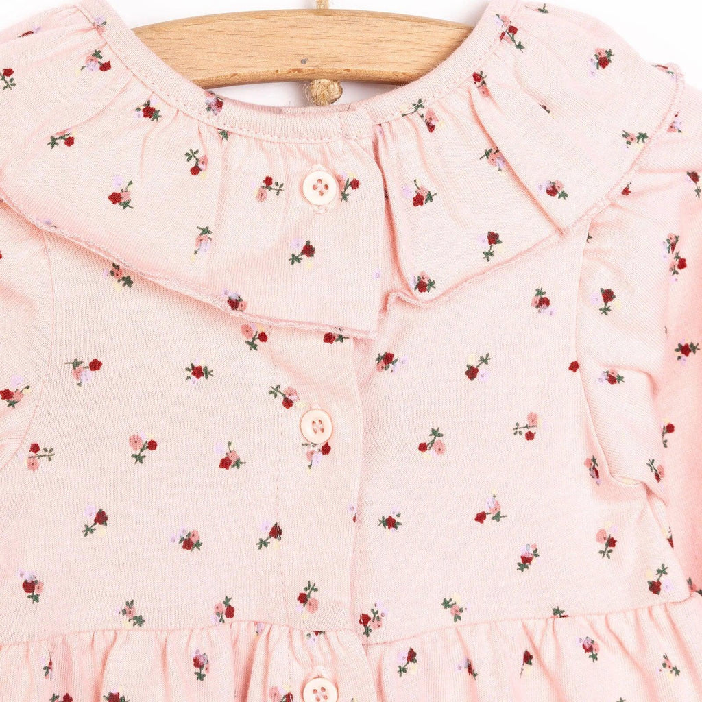 HelloBaby Baby Girl Dress - Powder - Bobobiy