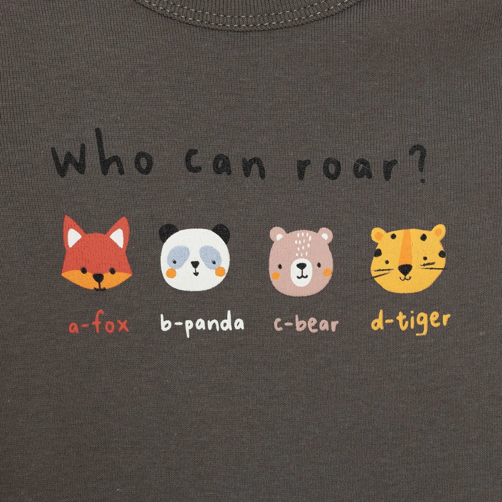 HelloBaby Boy 2-Pack Long Sleeve Bodysuit - Dark Grey