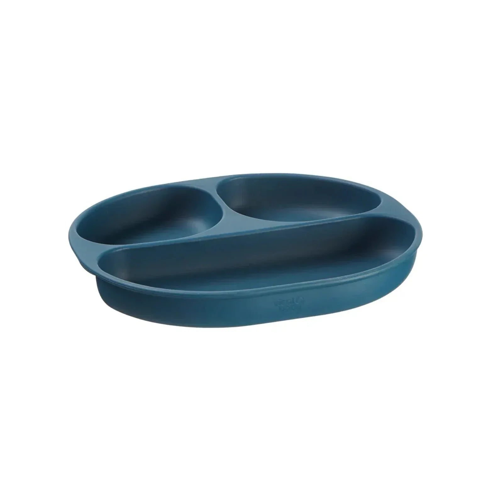 Vital Baby Nourish Silicone Suction Plate - Moody Blue - Bobobiy