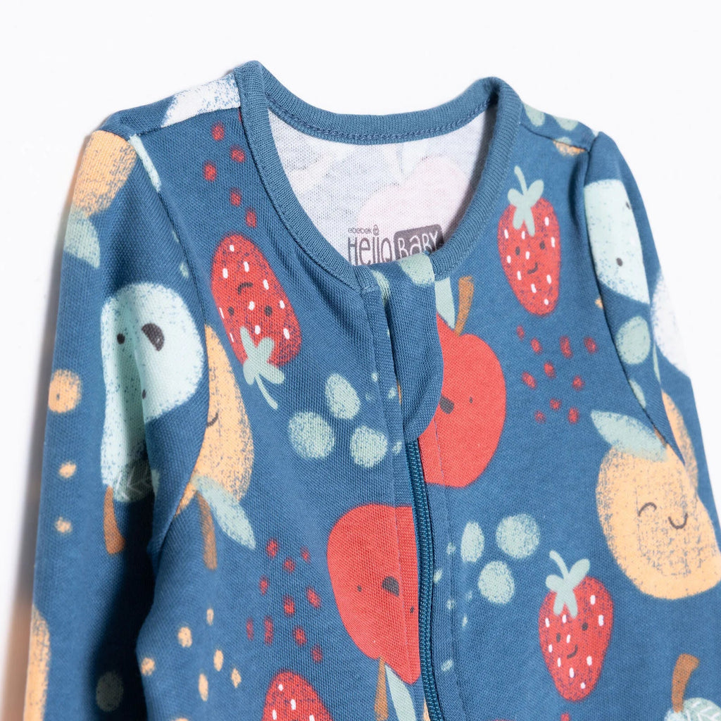 HelloBaby Newborn Jumpsuit - Dark Blue