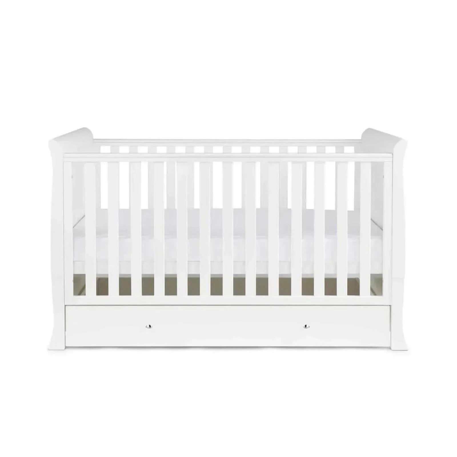 Ickle Bubba Snowdon Classic Furniture Set Premium Pocket Sprung Mattress 3 pcs - White - Bobobiy