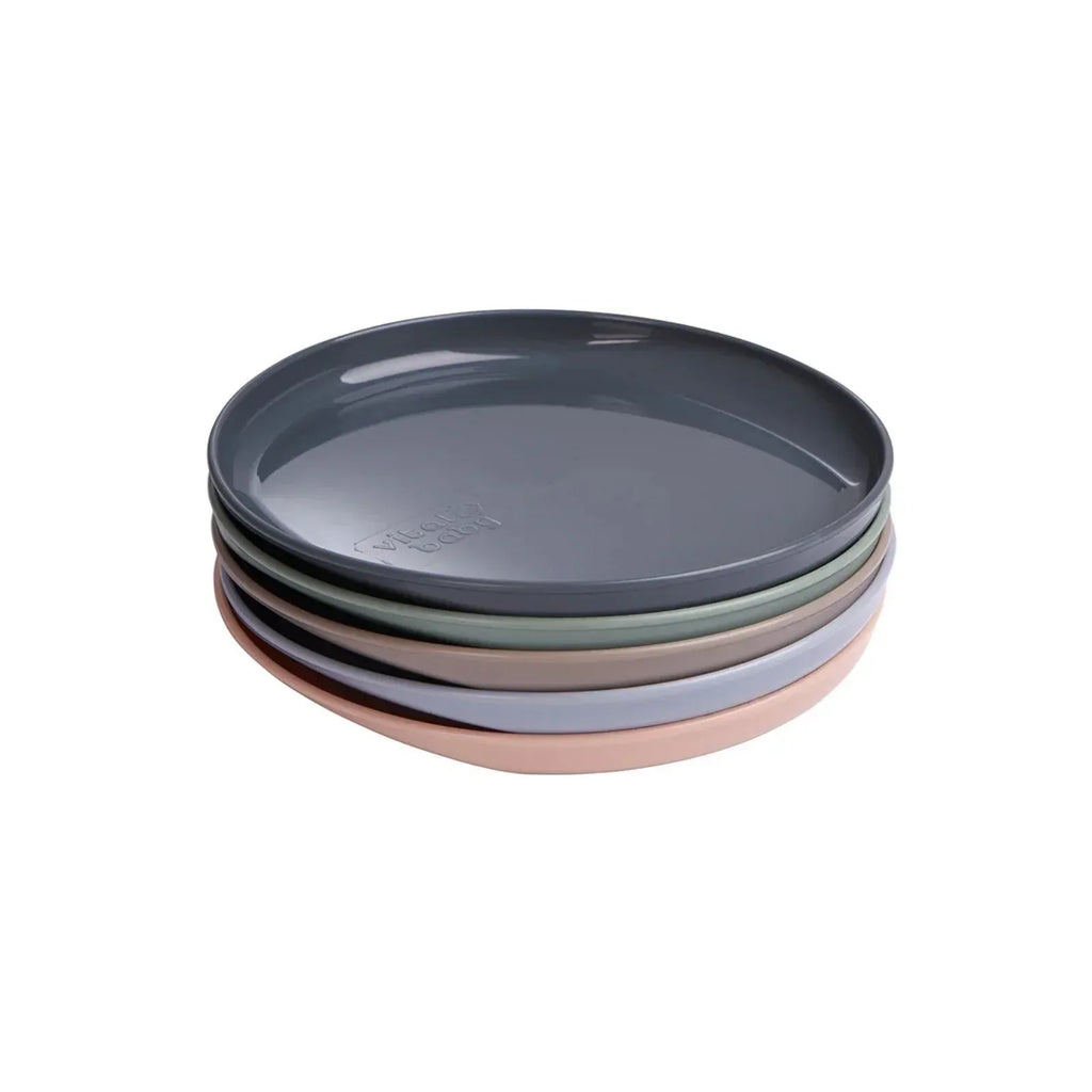 Vital Baby Nourish Perfectly Simple Plates Pack of 5 - Bobobiy