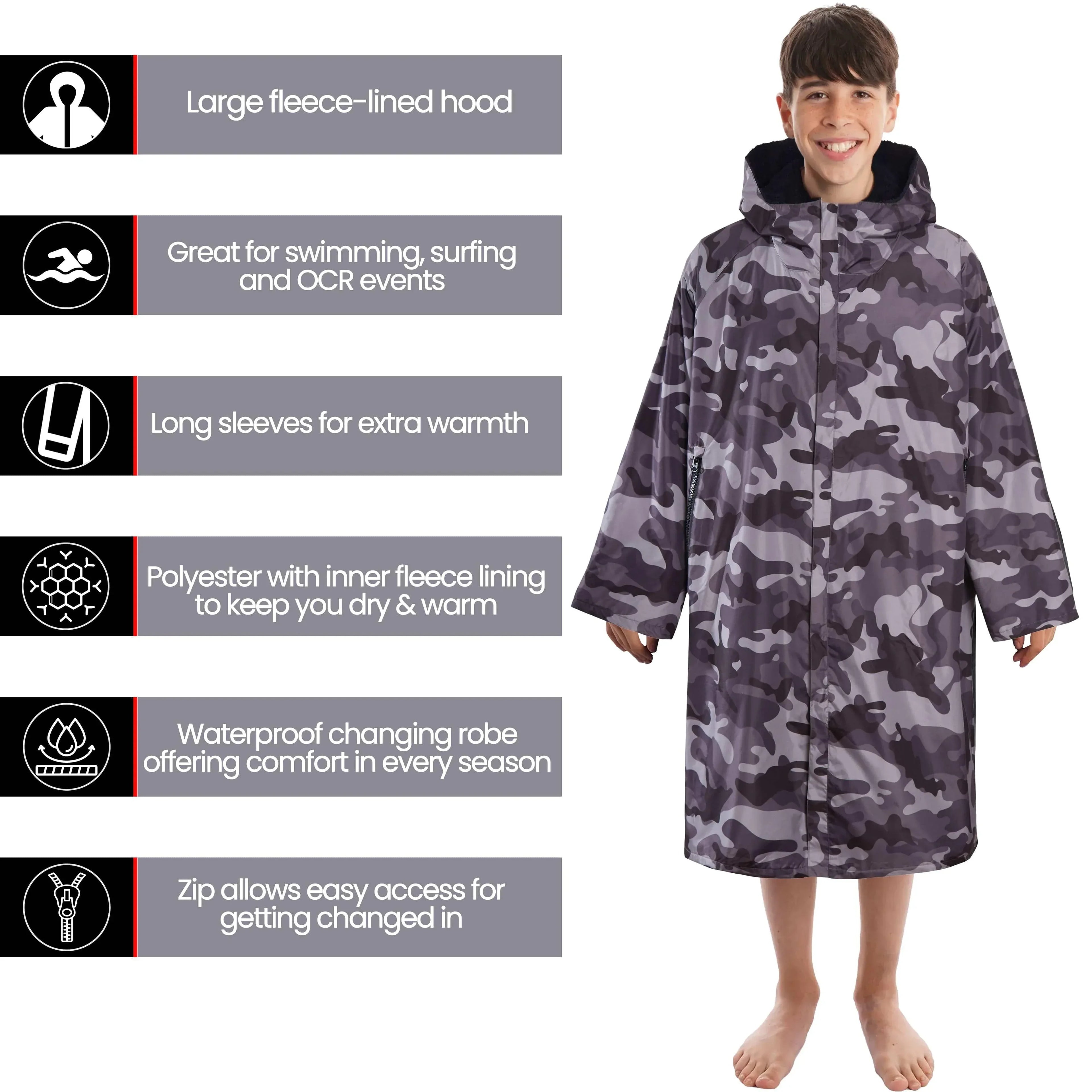changing-robe-kids-unisex-hooded-coat-camo-black-windproof-waterproof-quick-dry-for-beach-surfing-swimming-by-heatwave-thermalwear-9-13-years-camo-black-changing-robe-1176984553 - Bobobiy
