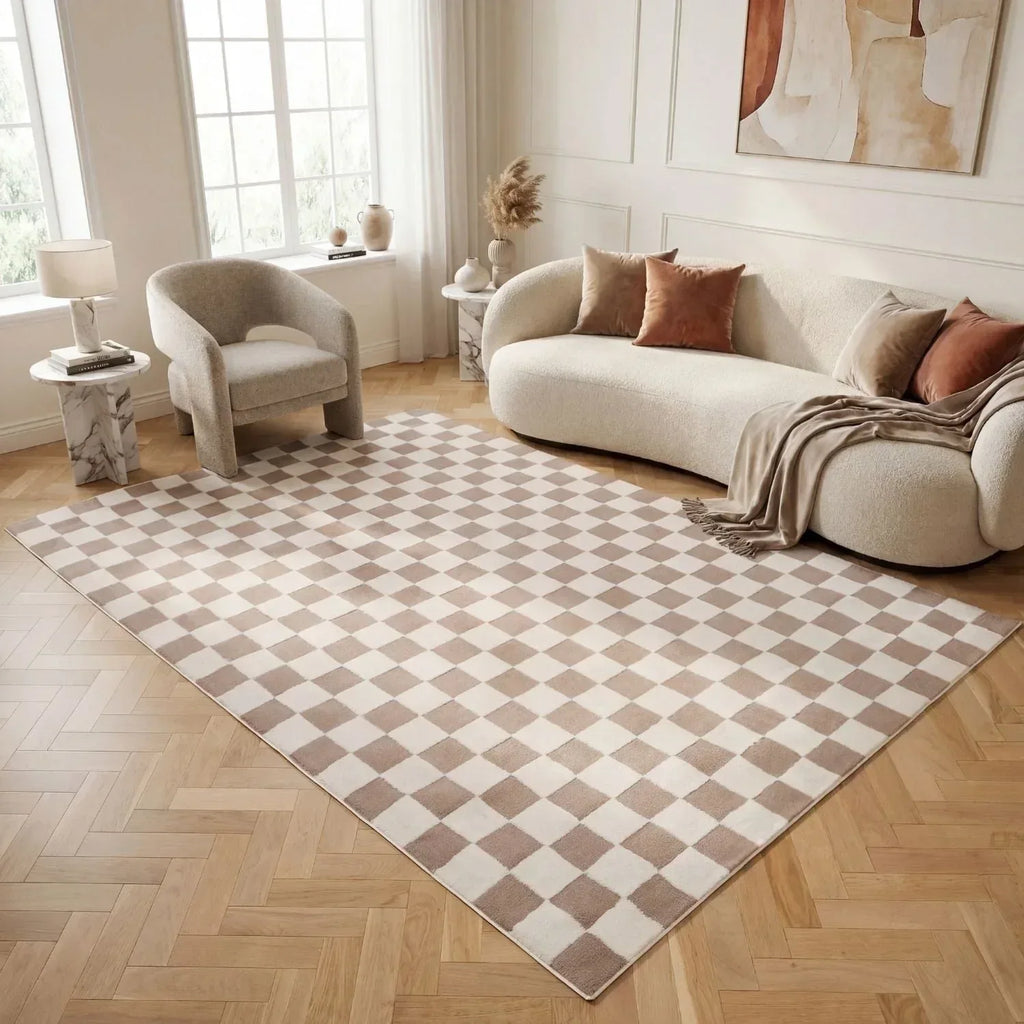 checkerboard_beige_distand - Bobobiy
