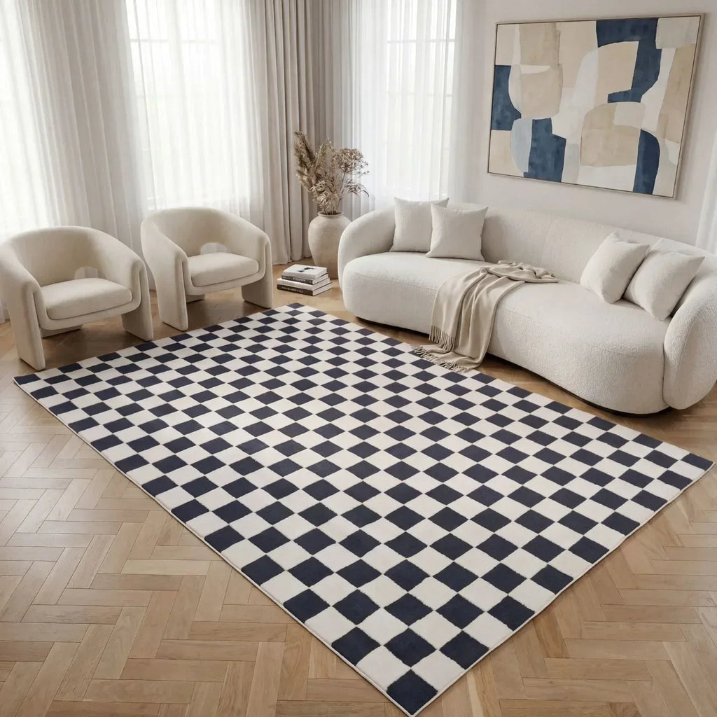 checkerboard_blue_distand - Bobobiy